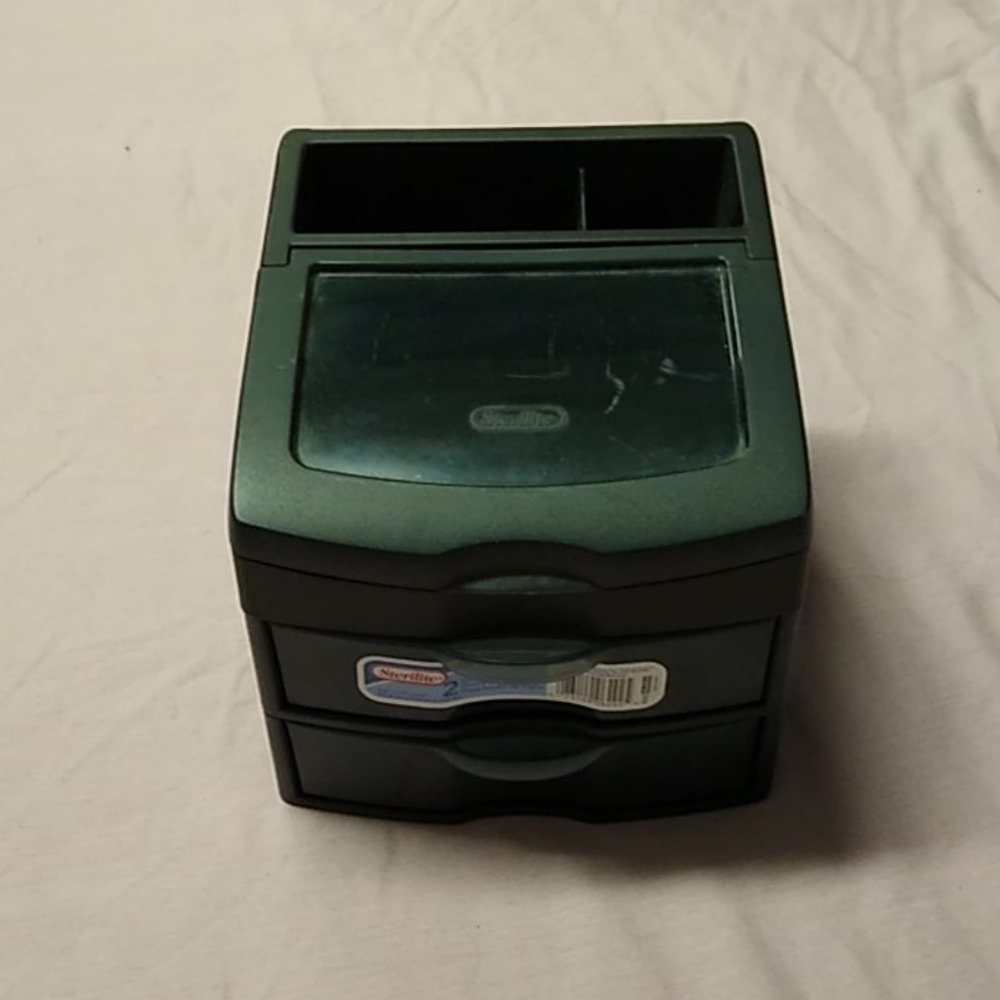 Black desk/makeup organizer